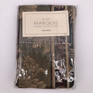 Dan River Kiara Festoon Window Valance Marquis Home Collection #553601 NIP NEW